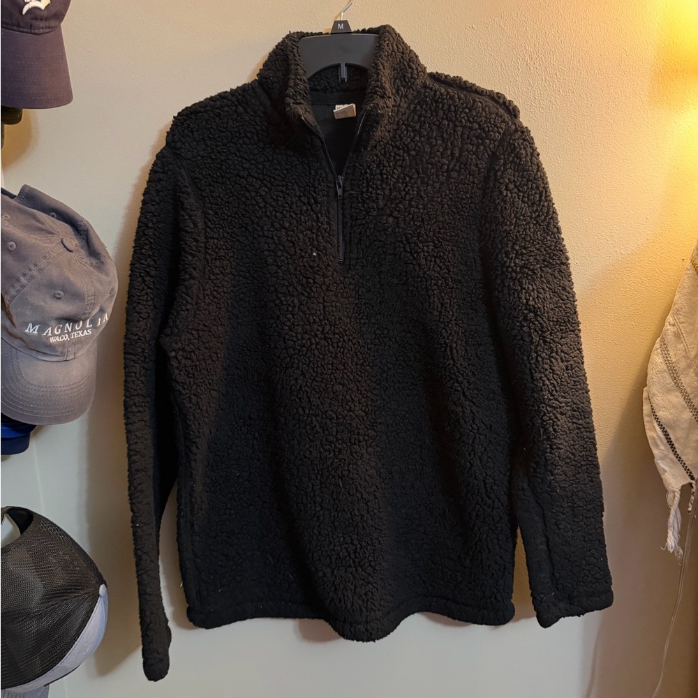 Black Zip Up Sweater